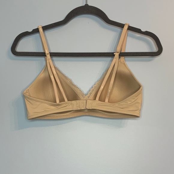 Aerie Beige Real Happy Wireless Bra - Picture 3 of 4